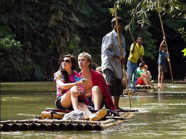 Bamboo Rafting 2 - Khaosok Discovery - Best Phuket Travel