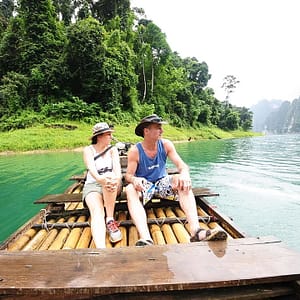 Pic - Bamboo Rafting 3 - Khaosok Discovery - Best Phuket Travel