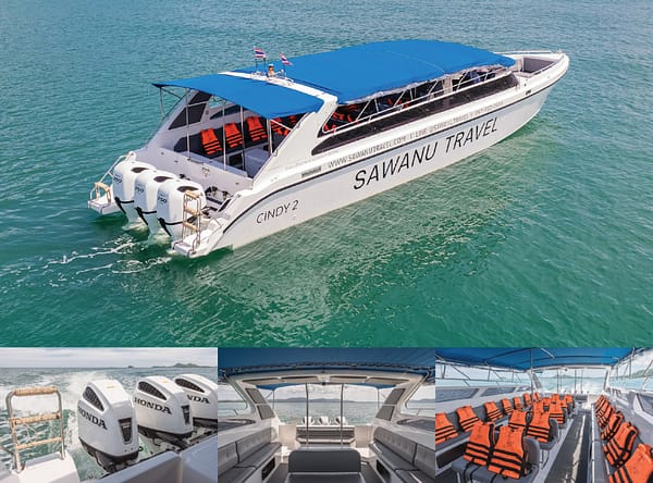 Pic - 3 Engine Speedboat - SAWANU - Best Phuket Travel